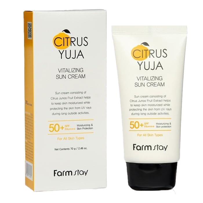 farm stay citrus yuja sun cream 70g