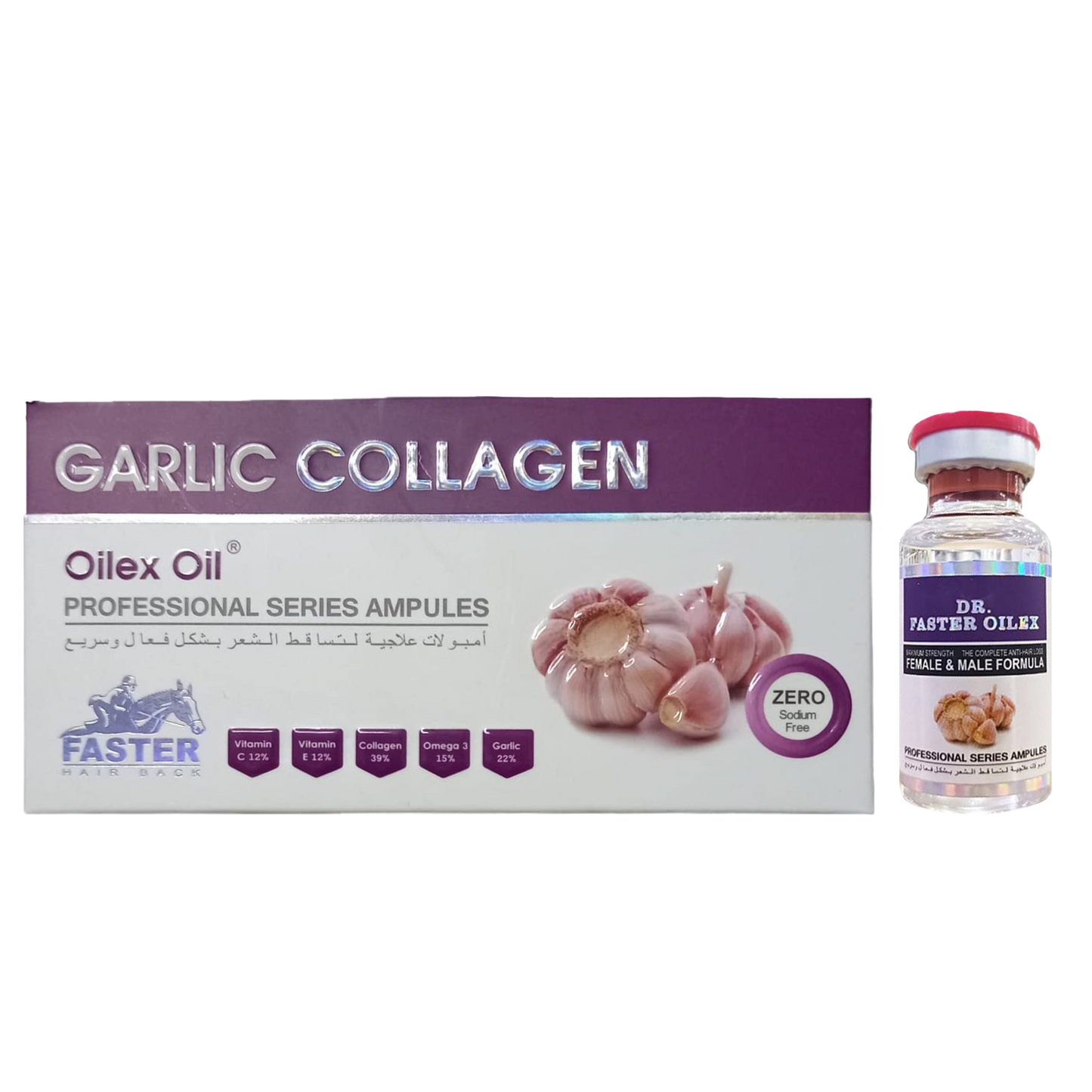 oilex oil garlic collagen ampoule 5 pieces