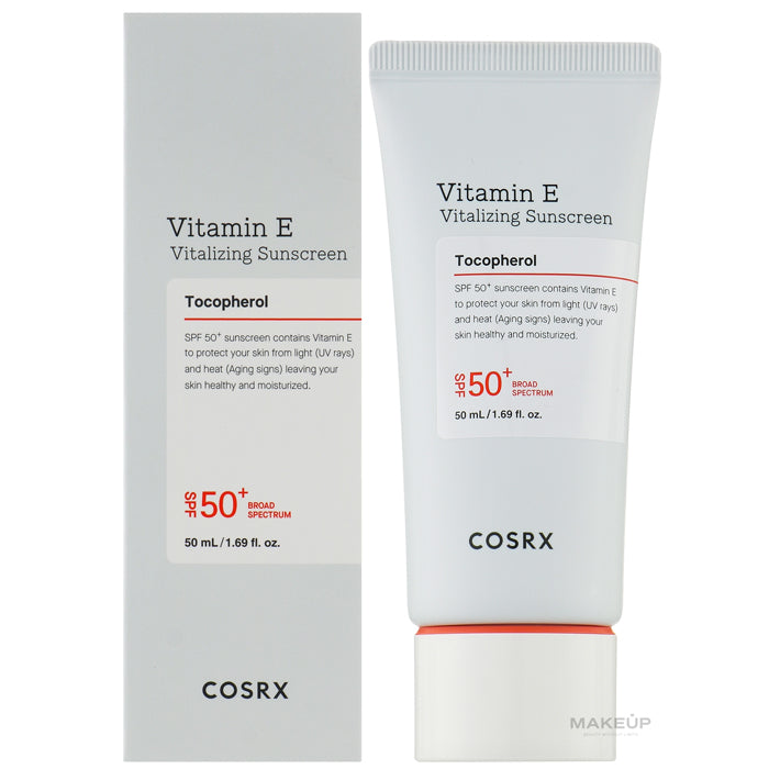 cosrx vitamin e vitalizing sunscreen cream 50ml