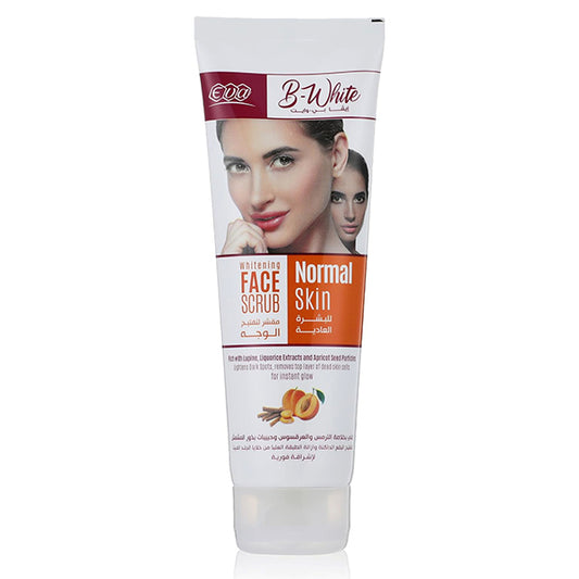 eva b-white facial scrub 100ml