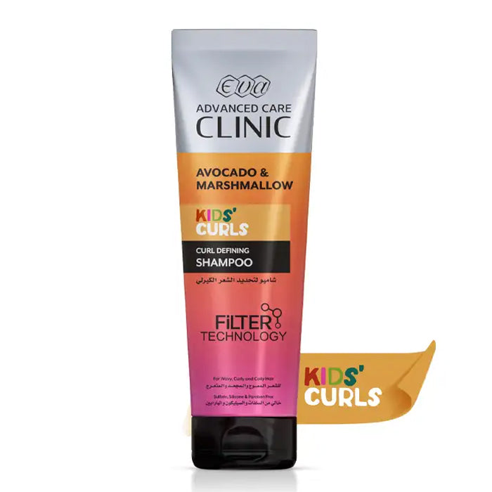 eva clinic kids curls curl defining shampoo 230ml