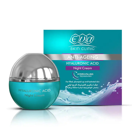 Eva Hyaluronic Acid Anti-Aging Night Cream – 45 ml