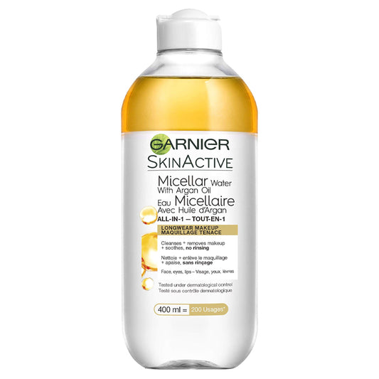 garnier micellar water in oil
