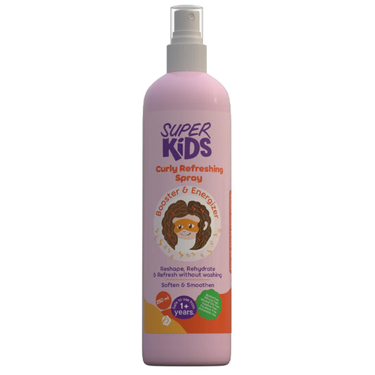 super kids curly refreshing hair spray 250ml